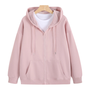 Sudadera con capucha Smart Fit de tela estructurada con cremallera completa para hombre, para calentamiento, entrenamiento al aire libre, correr, forro polar duradero. - Product Image 6