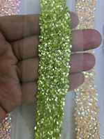 Strass en verre souple écologique 3D thermocollant pour sacs, collection 2025