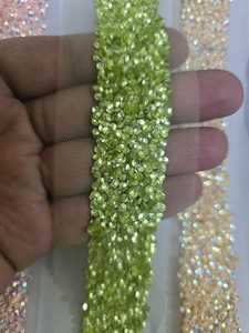 Nouvelle Collection 2025 : Tige de Chaussure en PVC Souple Effet Cristal avec Lacets Semi-circulaires Brillants, Breloques et Strass Décoratifs, Cordon en Cristal - Product Image 2