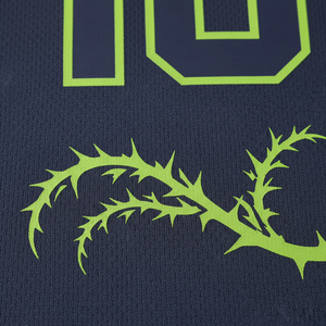 Maillot de football américain personnalisé avec impression par sublimation, respirant, à manches courtes, pour l'été et l'hiver, protection UV, vêtements de sport - Product Image 4