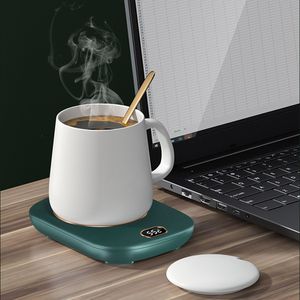Tazza da caffè elettrica USB scaldabagno per tè latte per bevande riscaldatore 3 temperatura piastra di riscaldamento per scrivania chiusa per ufficio - Product Image 3