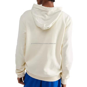 Sweat-shirts à capuche pour hommes personnalisés, en molleton français 100% coton, sweats-shirts vierges de haute qualité, impression d'écran personnalisée, logo sur les sweats-shirts, usine - Product Image 2