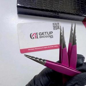 GETUP BROSONS IMPEX Nouvelle pince à épiler professionnelle en acier inoxydable, anti-magnétique, anti-statique, à pointe lisse, style innovant et durable - Product Image 5