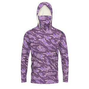 Camisa de Pesca con Capucha y Manga Larga para Hombre, Impresión por Sublimación, Secado Rápido, UPF 50, Ropa de Exterior, 100% Poliéster, Sudadera - Product Image 5