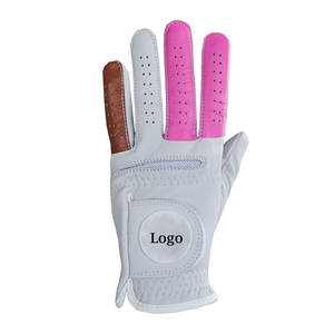 Guantes de Golf Profesionales de Diseño Personalizado para Mano Izquierda y Derecha, Cuero Genuino, Dedos Completos, Ligeros, para Uso Deportivo - Product Image 5