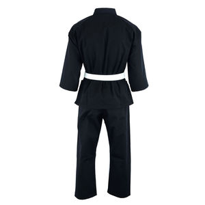 Premium 100% Baumwolle Judo-Gi Kampfsport-Uniform-Set Professioneller Trainings-Judoanzug für Erwachsene und Kinder Langlebiger Schwarzer Karate-Gi App - Product Image 3