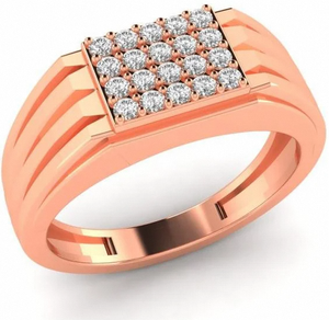 Luxury <b>Man</b> <b>Rings</b> Engagement Wedding 925 Sterling Silver 1 Carat Moissanite Diamond 9k Gold <b>Ring</b> from Manufacturer - Product Image 1