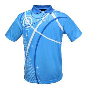 Maillot de Tennis Homme Haute Qualité à Manches Courtes, Design Personnalisé, Couleur sur Mesure, Tissu 100% Polyester Respirant - Product Image 4