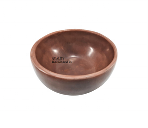 Ensaladera Redonda de Resina Verde Claro, Diseño Tallado de Arte Oceánico y Playero, Regalo Empresarial de la India por Quality Handicrafts - Product Image 6