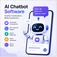 Chatbot IA para Clientes, SaaS, Automatización de Chat en Vivo, Motor de Respuesta Inteligente, Plataforma Multi-Tenant, Alojamiento Seguro en la Nube, Compatible con MAC