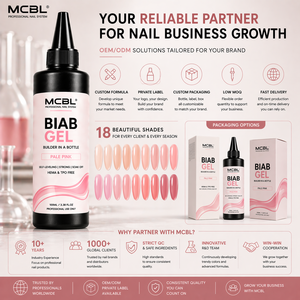 Gel Constructor Profesional BIAB <span class=keywords><strong>en</strong></span> Botella para <span class=keywords><strong>Uñas</strong></span> Naturales, Autonivelante y Removible - Product Image 3