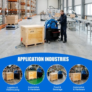 Correa de PP Wallepac para Paletización, Enhebrador de Palets Automático, Máquina Eléctrica Móvil para Enhebrar Palets - Product Image 4