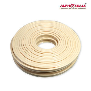 Joints d'étanchéité en caoutchouc silicone QH Alpha Seals pour températures extrêmes ASRSQHM6015x25 OEM Nakhon Pathom Couleur Crème Hauteur 25mm - Product Image 3