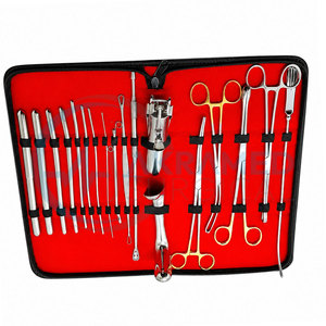Kit de dilatation et curettage gynécologique de base de haute qualité, kit D&C, instruments en acier inoxydable certifiés CE - Product Image 5