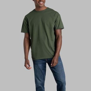 T-shirt Homme en Polyester/Coton 180 g/m² Coupe Classique Col Rond Manches Courtes Tissu Jersey Écologique Imprimé Personnalisé Vente en Gros - Product Image 6