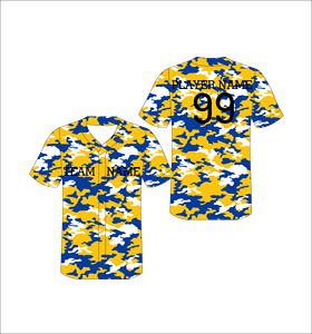 Camiseta de Béisbol Sublimada Personalizada con Camuflaje Morado, Manga Corta, Absorbe la Humedad, para Todas las Temporadas, Nombre del Equipo, Jugador 99 - Product Image 5
