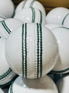 Premium Grade White Leather Confirming To Mcc Regulations Top Quality 5 1/2 Oz Cricket <b>Ball</b> 50 Overs Hot Sale Leather Hard <b>Ball</b> - Product Image 6