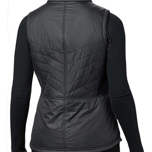 Chaleco de Moda para Mujer, Diseño Personalizado OEM, Invierno 2026, Cálido, para Exteriores, con Cuello Camisero, Acolchado - Product Image 4