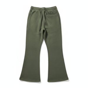 Pantalones de chándal anchos y holgados de algodón 100% ligero para hombre, estilo urbano, con cintura elástica, antiestáticos, personalizables. - Product Image 1