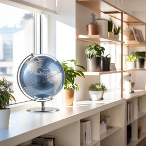 Globe terrestre rotatif décoratif pour la maison et le bureau au meilleur prix - Product Image 2
