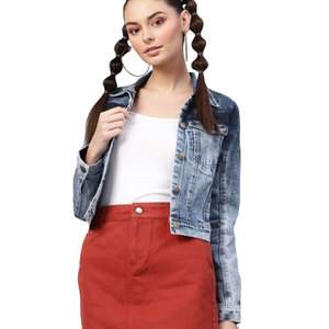 Chaquetas Vaqueras Casuales de Moda Urbana para Mujer, Precio al por Mayor, Alta Calidad, Transpirables, de Algodón, Estilo Vintage para Invierno - Product Image 1