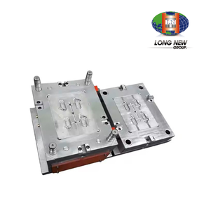 Moule d'injection personnalisé LONGNEW OEM en plastique HIPS pour poignées et poignets |   Surface polie à 4 cavités pour système à canaux froids - Product Image 1
