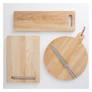 Planche à découper artisanale en bois naturel, planche de cuisine haut de gamme, planche de service rustique avec poignée et finition polie lisse - Product Image 4