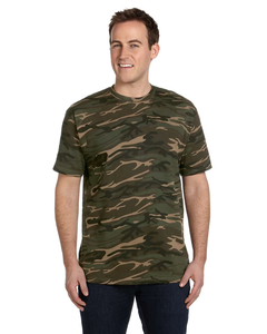 เสื้อยืดลายพรางแขนยาวผู้ชาย ผ้าฝ้าย 100% ระบายอากาศได้ดี ลายพิมพ์แบบซับลิเมชั่น ขายดี - Product Image 4