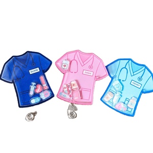 Acrylic Shaker Cute Charms Custom Acrylic Shaker <b>Keychain</b> Keyring Wholesale Custom <b>Personalized</b> Design For Nurse - Product Image 1