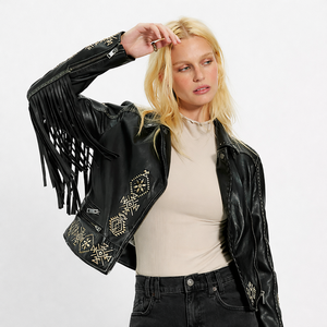 Veste courte matelassée pour femme, veste d'hiver rembourrée - Product Image 1