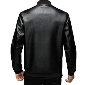 Nouvelle veste en cuir de haute qualité moto hommes manteaux vêtements pour hommes 2024 vente en gros - Product Image 4