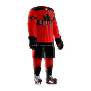 Uniforme de hockey sur glace imprimé sur mesure de bonne qualité uniforme de hockey sur glace à vendre - Product Image 5