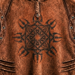 Chaleco sin mangas con capucha para hombre, diseño gráfico gótico, lavado desgastado, transpirable, de secado rápido, estilo casual urbano, camiseta sin mangas de verano - Product Image 5