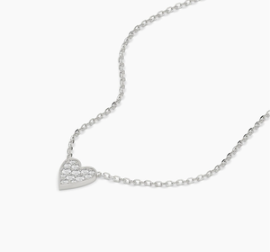 Collier pendentif en or blanc 18 carats avec diamant cultivé en laboratoire, certifié IGI, vintage, pour femme, cadeau - Product Image 4