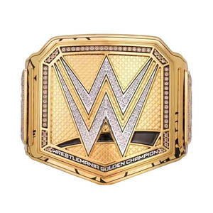 Ceinture de championnat WWE personnalisée plaquée or pour la lutte mondiale - Product Image 1