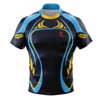 Maillot de rugby de style classique avec tissu résistant et design athlétique moderne, parfait pour l'entraînement sportif