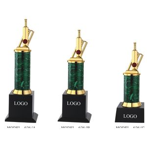 Elegante Trofeo Deportivo de Metal para Reconocimiento en la Oficina y Premios Escolares para Celebrar el Rendimiento Destacado - Product Image 2