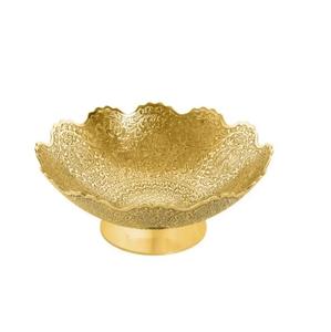 Bol à fruits moderne de luxe en aluminium, finition métallique thermolaquée, bol rond pour chocolat, taille personnalisable disponible, fait main - Product Image 4