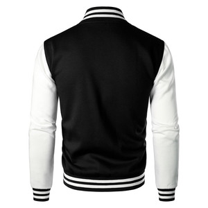แจ็คเก็ตวาร์ซิตี้ปักลายคุณภาพสูงสั่งทำพิเศษ เสื้อโค้ทผู้ชายไซส์ใหญ่พิเศษ แจ็คเก็ตเบสบอลวาร์ซิตี้แบบโอเวอร์ไซส์ - Product Image 6