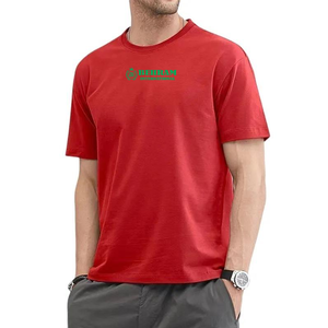 Camisetas de Algodón para Hombre, Tallas Grandes, 300g, Corte Holgado, Antiarrugas, Transpirables, Estilo Urbano, Última Moda, Duraderas - Product Image 4