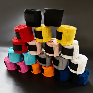 Correas de soporte de muñeca ajustables amarillas con cierre de gancho y bucle antideslizantes para levantamiento de pesas, entrenamiento de fuerza, unisex - Product Image 5