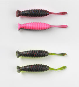 Iscas de Pesca de Alta Elasticidade, Iscas de Silicone que Afundam, Iscas de PVC Texas Rig de 9cm para Bass, Culter e Bagre - Product Image 6