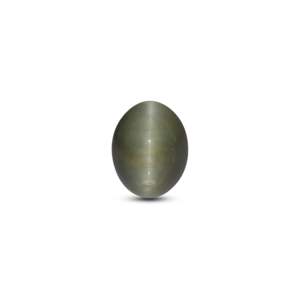 Natural Catseye 3.8 Carat Faceted Loose Gemstone-5A Quality Rainbow Moonstone & Sapphire for Fine Jewelry - Product Image 1