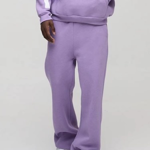 Conjunto Deportivo Personalizado con Pantalones Acampanados, 100% Algodón, Corte Regular, Sudadera con Capucha y Pantalones Jogger, Forro Polar Transpirable y Resistente al Viento, Ropa Urbana - Product Image 5