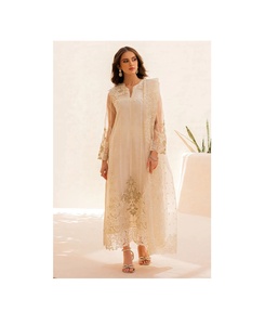 Collection formelle de salwar kameez en rayonne brodée Zari pour femmes, dernières créations de costumes pakistanais, indiens et punjabis pour femmes, vêtements de créateurs. - Product Image 5