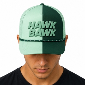 Casquette de golf unisexe avec cordon tressé à l'avant, visière incurvée, fermeture arrière réglable, broderie personnalisée, ajustement confortable, directement de l'usine - Product Image 1