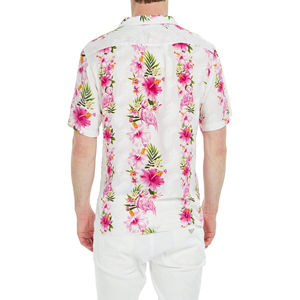 Camisas de Verano 2026 para Hombre, Cuello en V, Tela de Lona Transpirable, Manga Corta, Antiarrugas, Precio Económico, Personalizables - Product Image 4