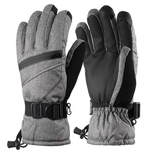 Trending Ski Solid Colored <b>Knitted</b> <b>Gloves</b> Elbow-length Design Cotton/Polyester/Spandex Material for Increased Insulation - Product Image 6