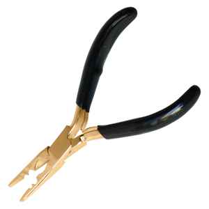 Pince à extensions capillaires pour salon, pour l'installation, le retrait et la réglage des micro-anneaux d'extensions capillaires, avec poignée ergonomique. - Product Image 6