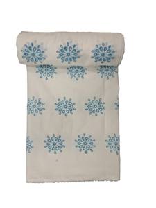 Fournisseur en gros de tissu à œillets imprimé 100% coton respirant pour vêtements de mode pour filles, vêtements ethniques, disponible en gros - Product Image 3